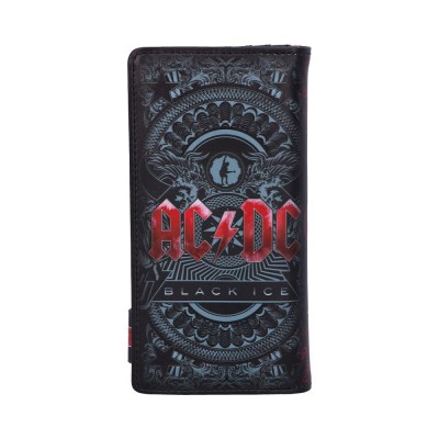 ACDC Black Ice Embossed Purse 18.5cm