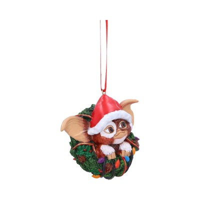 Gremlins Gizmo in Wreath Hanging Ornament 10cm