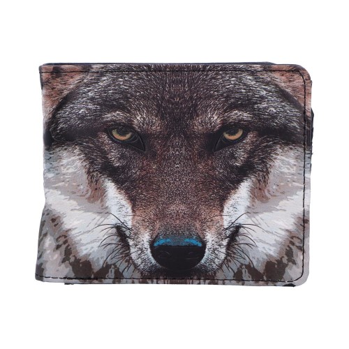 Wallet - Portrait of a Wolf 11cm