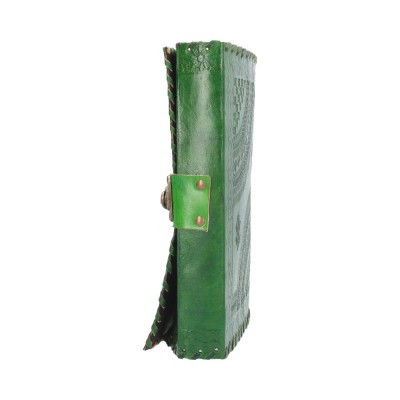 Greenman Leather Journal & Lock 25 x 18cm