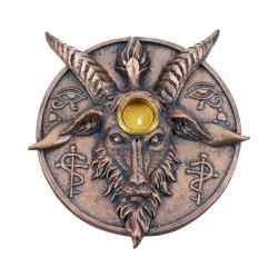 Baphomet's Prayer Incense and Candle Holder 12.6cm