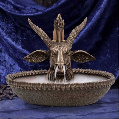 Baphomet's Wealth Backflow Incense Burner 13cm