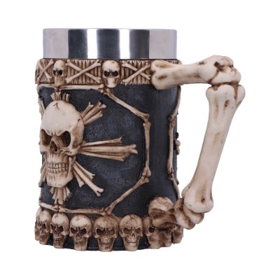 Large Tankard of Skulls 16cm