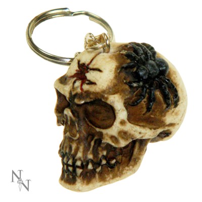 Skull Keyrings (3cm) (Pack of 6)