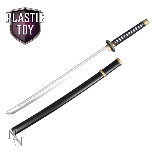 Black and White Handled Katana 99cm