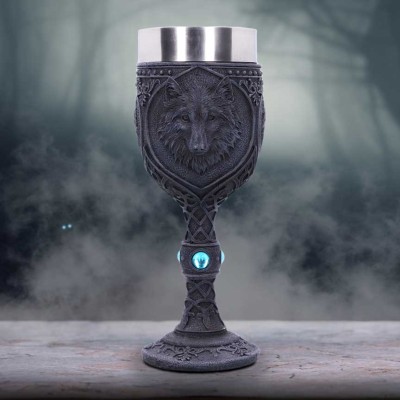 Night Wolf Goblet 19.5cm