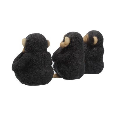 Three Wise Chimps 8cm