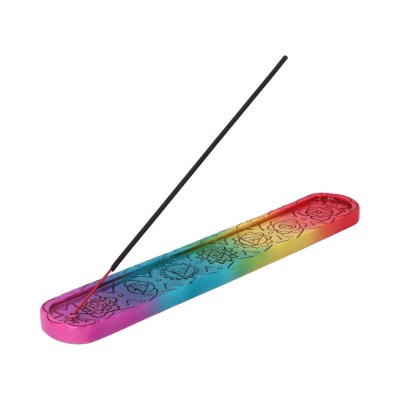 Rainbow Chakra Incense Burner 26cm (Set of 4)