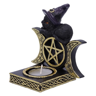 Black Magic Tea Light Holder 11.2cm