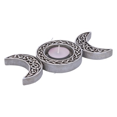 Triple Moon Tea Light Holder 17.5cm